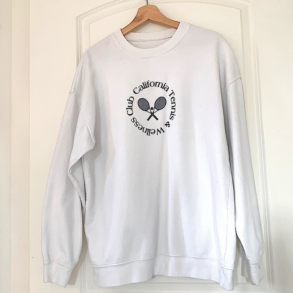 White California Tennis Crewneck - Picture 2 of 3